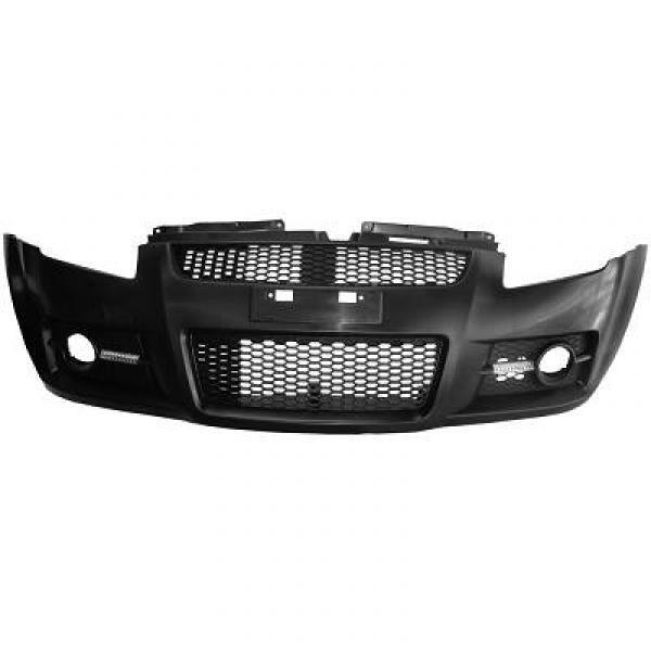 Paraurti anteriore TUNING SWIFT 05-10 Look sportivo verniciabile in ABS