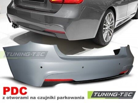 Paraurti Posteriore Tuning F30 BERLINA SEDAN 11-15 M-PAKIET con fori PDC