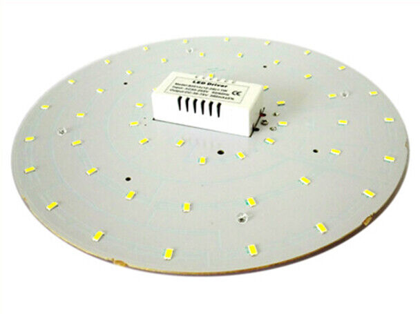 Piastra Led Plates 19W Luci Caldo 220V 250mm Modifica Plafoniere Corridoi Piane