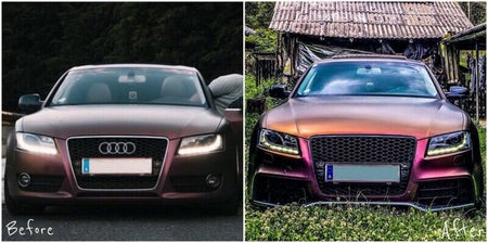 Paraurti Anteriore TUNING A5 8T 2007-2011 (Look RS5) con PDC/SRA in abs