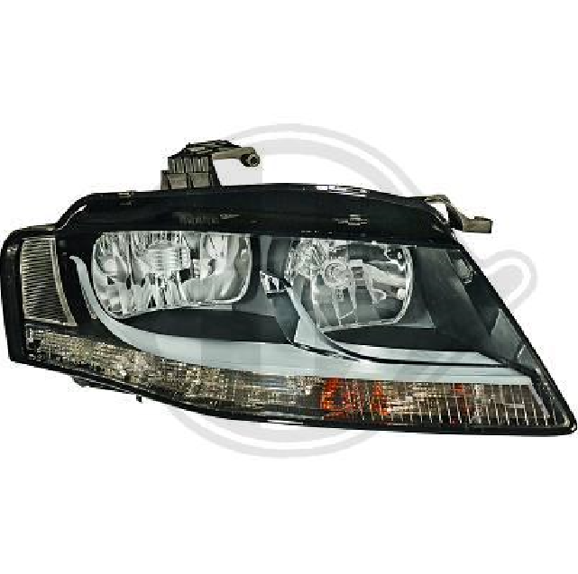 Faro fanale anteriore Destro A4 07- berlina AVANT H7/H7 con motorino reg e