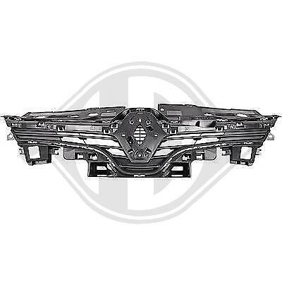 Calandra mascherina frontale anteriore  griglia radiatore CLIO 10.16-19 nero