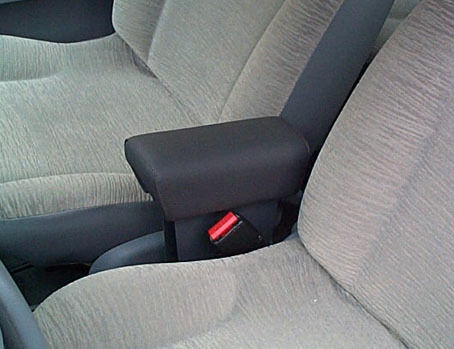Bracciolo Simil Pelle Clio B 98-05 Grigio