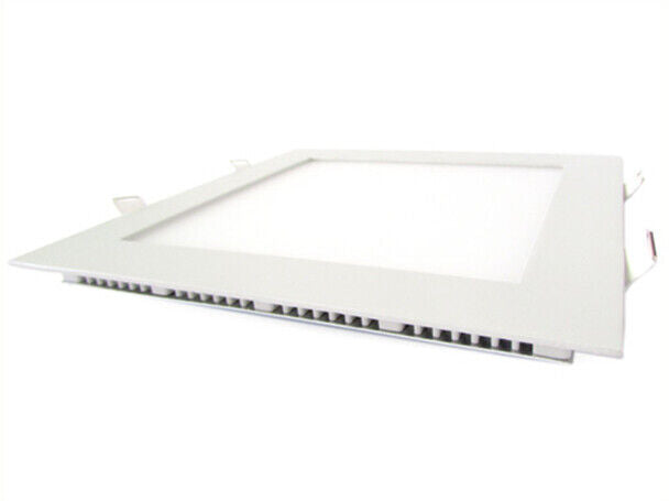 Pannello Led Plafoniera Faretto Incasso Da Soffitto Bianco Caldo 18W Quadrato