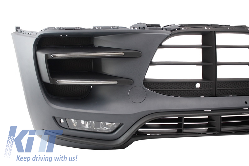 Paraurti anteriore TUNING Macan gts 2014 > 07.2018 Turbo design + DRL