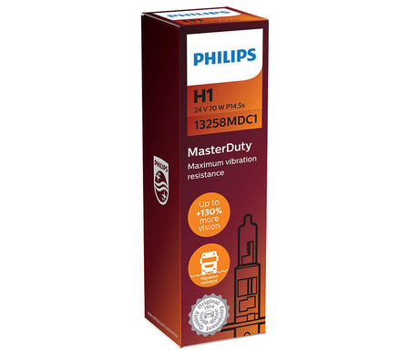 Philips H1 MasterDuty 24V70W P14,5s C1