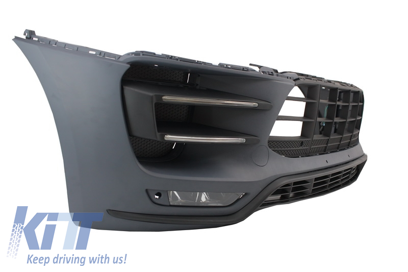 Paraurti anteriore TUNING Macan gts 2014 > 07.2018 Turbo design + DRL