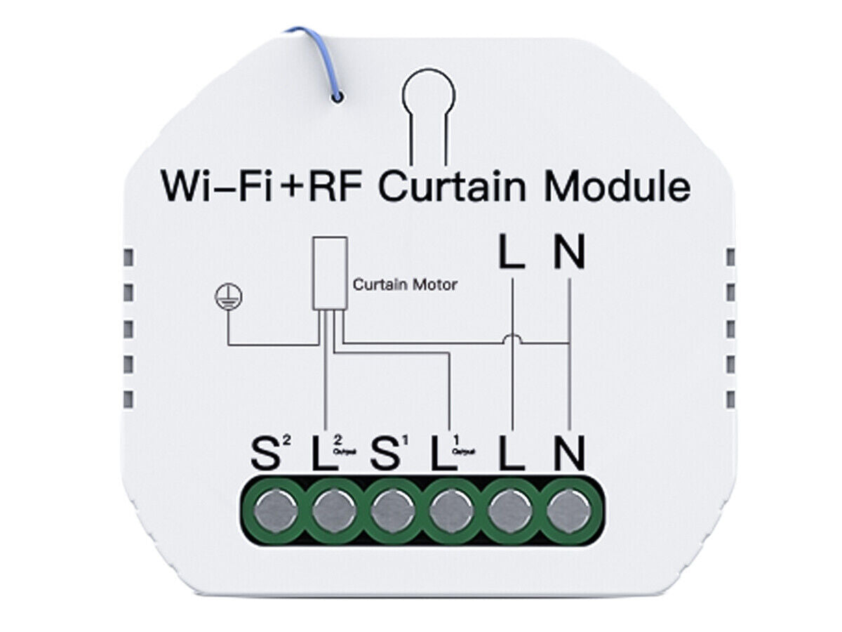 Modulo Switch Tapparelle Tende Persiane Interruttore WiFi + RF 220V 2A