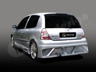 Paraurti posteriore CLIO B 01->06 3 porte Tunin