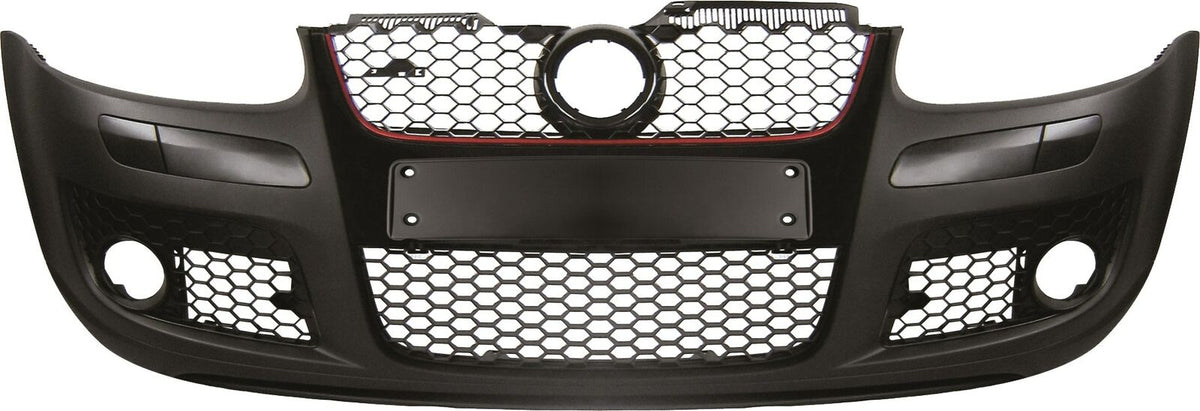 Paraurti anteriore TUNING GOLF V 2003-2008 vern GTI di griglie con profilo rosso