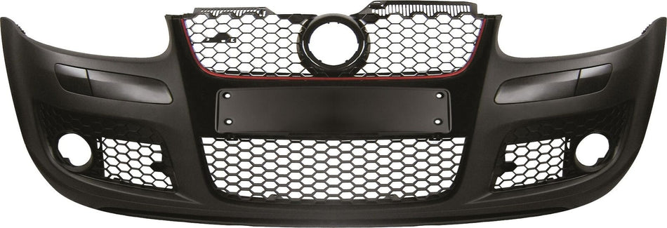 Paraurti anteriore TUNING GOLF V 2003-2008 vern GTI di griglie con profilo rosso