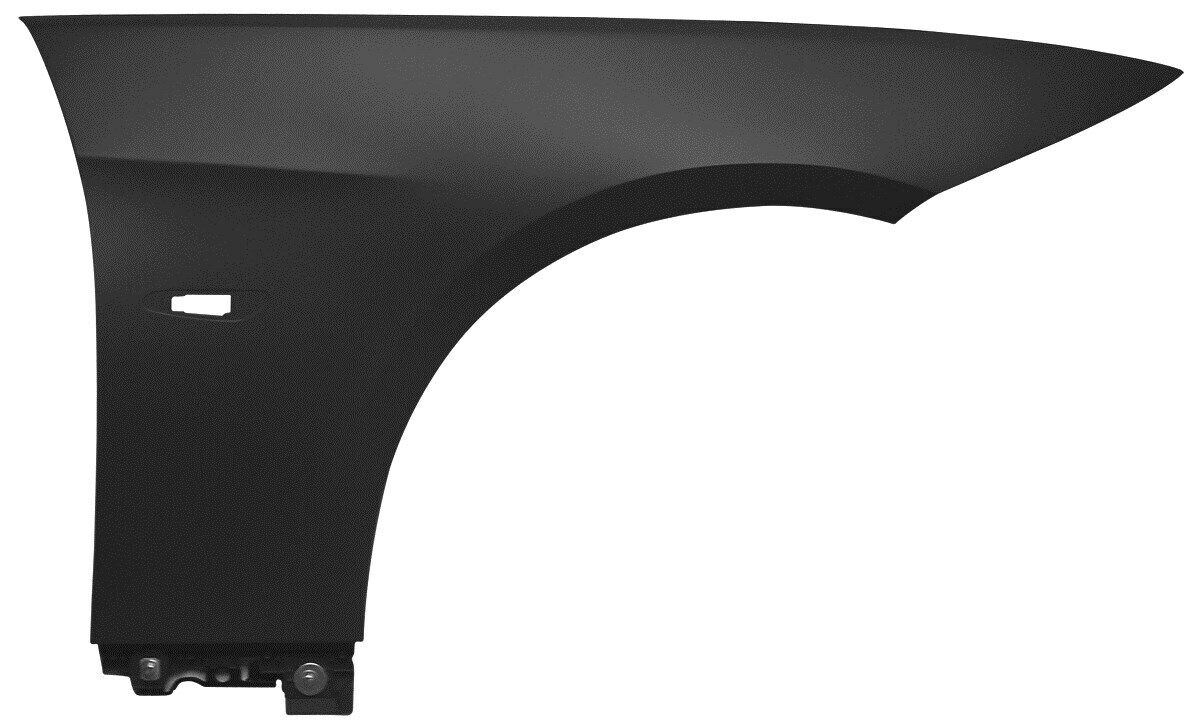 Parafango destro Serie3 E92 06- Coupe' cabrio materiale plastico/con foro fre