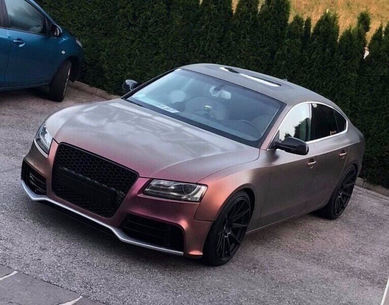 Paraurti Anteriore TUNING A5 8T 2007-2011 (Look RS5) con PDC/SRA in abs