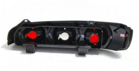 Coppia Set Fari Fanali posteriori Tuning SEICENTO 600 1998-2010 Nero