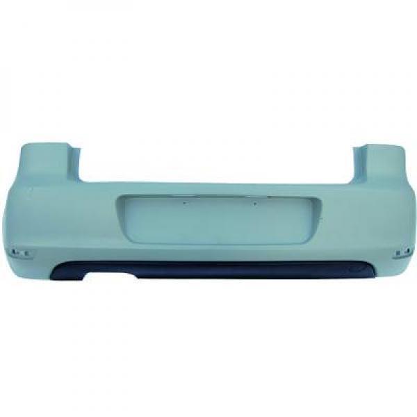 Paraurti posteriore GOLF VI 08- verniciabile no sensori con profilo inferior