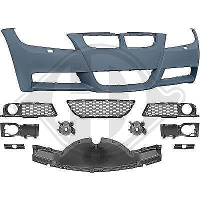 PARAURTI ANTERIORE TUNING SERIE 3 E90 E91 SRA + FENDINEBBIA 2005-2008