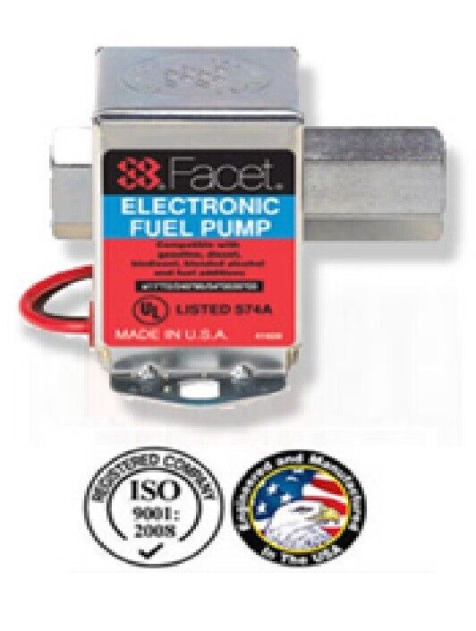 FACET Solid State POMPA CARBURANTE  bassa pressione 4-7 psi 0,28-0,48 BAR