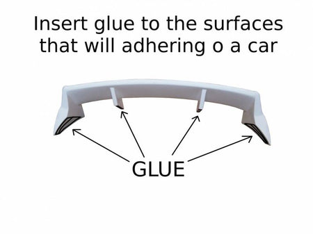 Fiesta MK7 FL 2008   2016 Spoiler Alettone Tuning Posteriore tipo Focus RS VTR