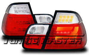 Fari Posteriori a LED Serie 3 E46 Berlina 4 porte 1998 -> 2001 Rossi