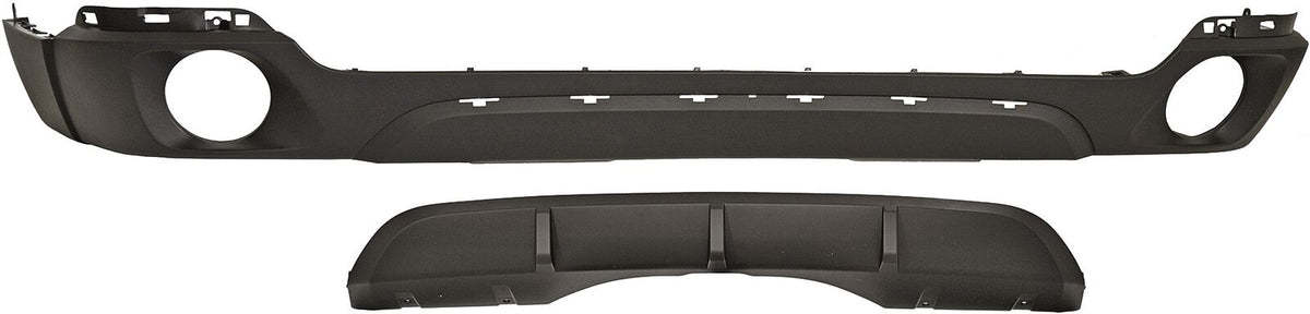 Paraurti posteriore inferiore X5 F15 2014-2015 look Sport singolo scarico