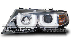 Fari Anteriori Angel Eyes 3D Serie 3 E46 Berlina 01->05 Cromati