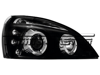 Clio 01->05 Fari Anteriori Angel Eyes Neri