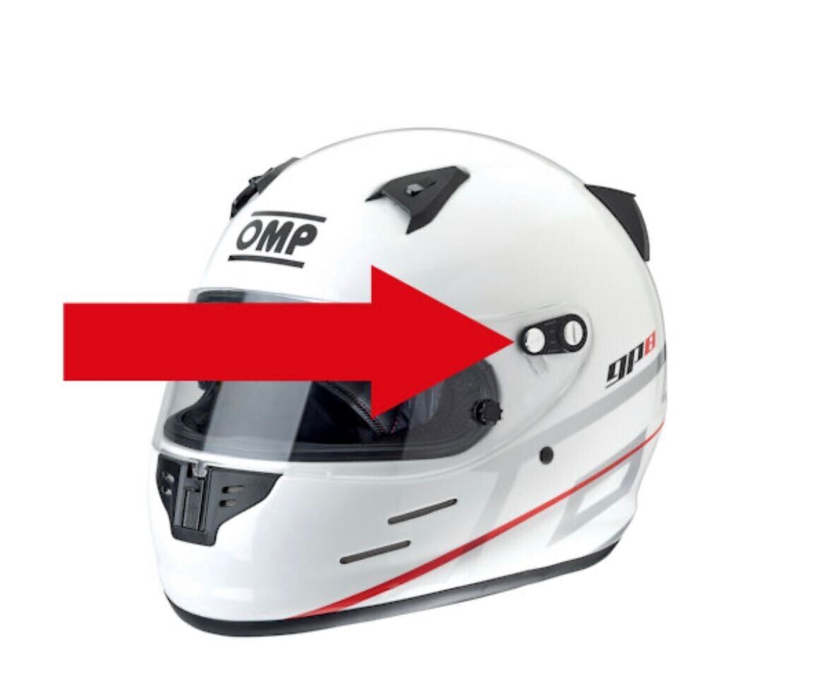 Kit ricambio staffe  movimento visiera di ricambio per casco omp