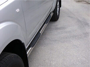 COPPIA SET KIT PEDANE INOX TUNING NAVARA D40 E PATHFINDER 2008-2010