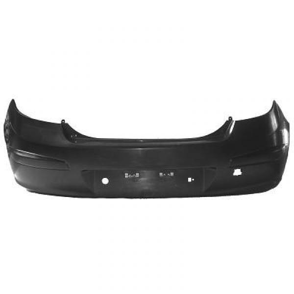 Paraurti posteriore i30 (07-10) 5pt verniciabile NO sensori parcheggio