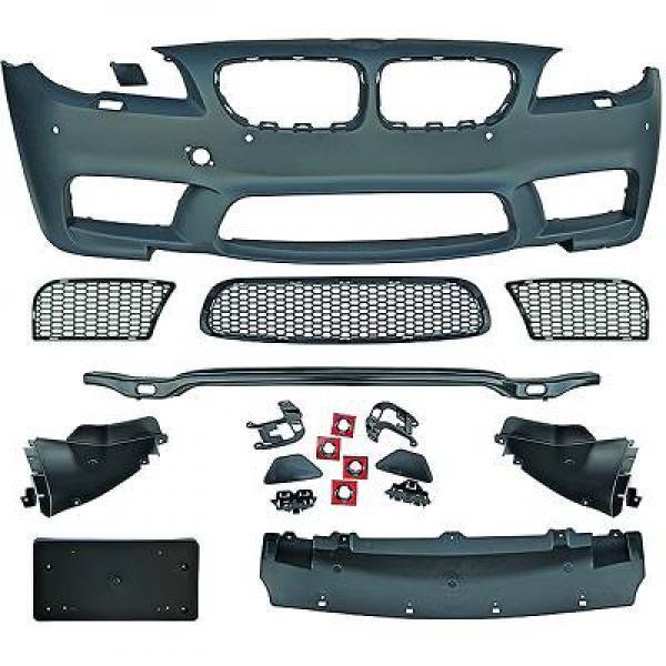 Paraurti Anteriore Tuning Sportivo compatibile con bmw Serie 5 F10 F11 2010-2013