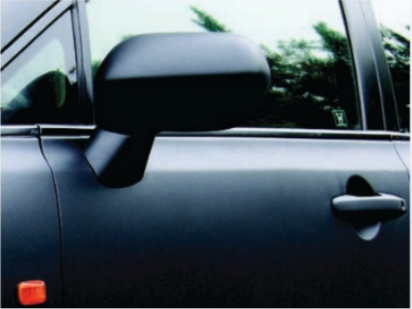 Pellicola Wrapping Matte Black 50x75 cm Adesiva pretagliata nera opaca