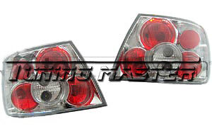 Fari posteriori A4 95->01 Trasparenti Cromati