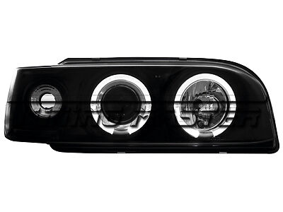 850 94->97 coppia fari  Fari Anteriori Angel Eyes Neri