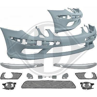 Paraurti sportivo anteriore TUNING Classe E W211 02-06 verniciabile NO PDC