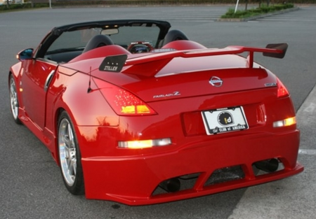 Kit estetico Bodykit Tuning 350Z (Z33) 2003->2009 'VENOM' Vetroresina