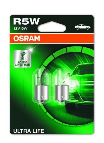 OSRAM O5007-02B Ultra Life BA15s 12V 5W R5W