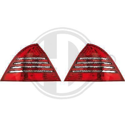 Coppia fari fanali posteriori TUNING Classe C W203 2004   2007 berlina LED