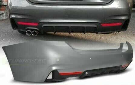 Paraurti Posteriore Sportivo TUNING Serie 4 F32 2013-2018 abs da verniciare