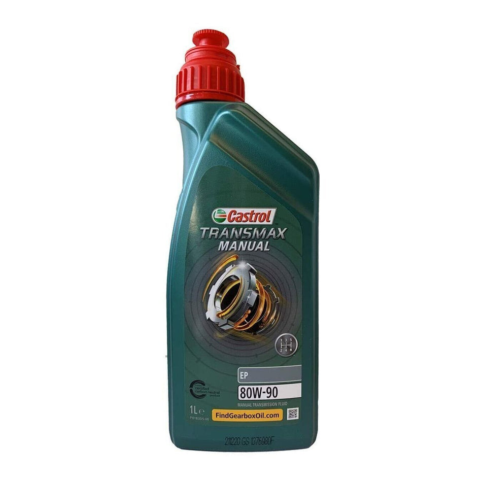 1 litro cambio Olio Castrol TRANSMAX MANUAL 80W-90