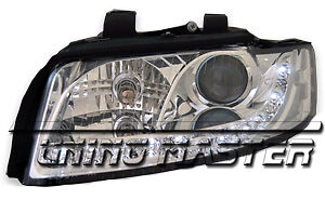 A4 (B6) Fari anteriori dayline luci diurne 2000-04