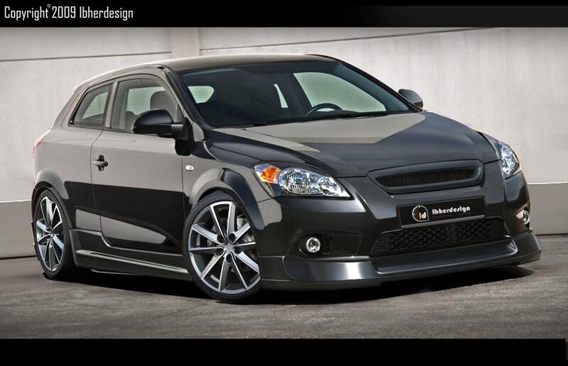 Coppia minigonne Cee'd S Coupe 07-> Tuning