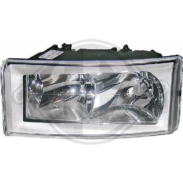 Faro fanale anteriore Sinistro DAILY 00-06 DEPO per reg elettrica H7+H1