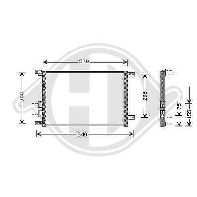 Condensatore 156 JTD T- SPARK 147 JTD 60628820/46790658 568x3