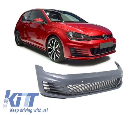 Paraurti anteriore tuning Golf VII Golf 7 2013- stile GTI look abs con sensori