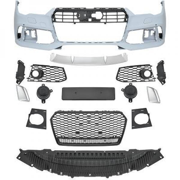 PARAURTI SPORTIVO ANTERIORE. A7, 14-18 LOOK RACING,