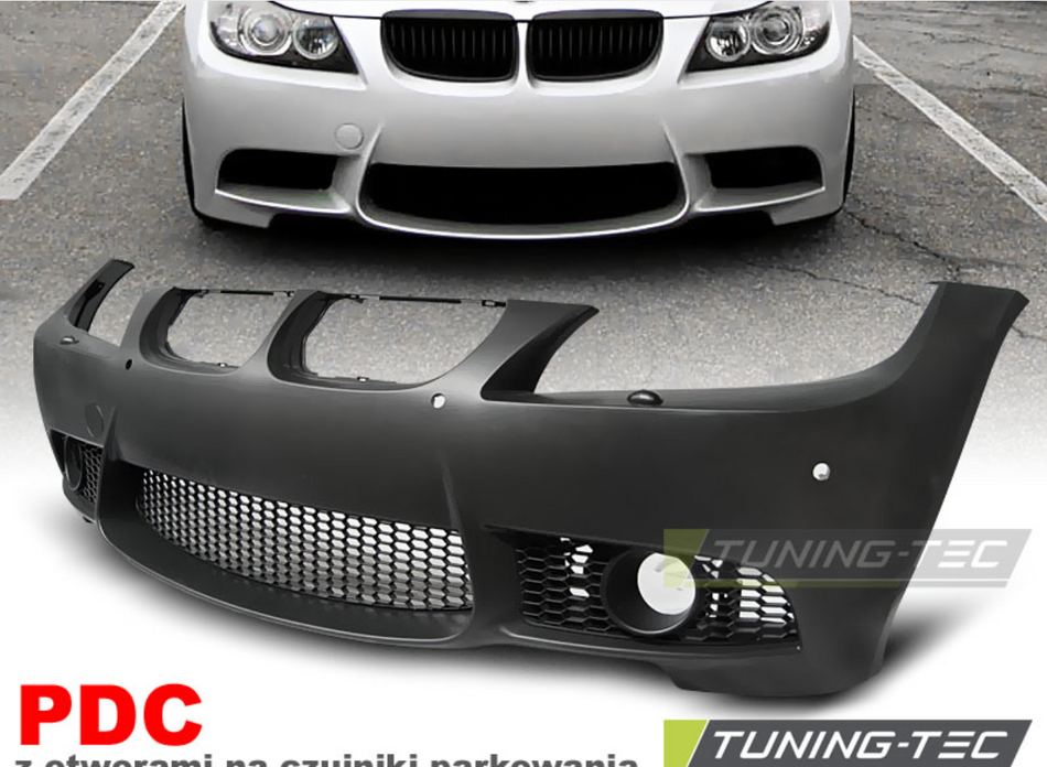 Paraurti Anteriore Tuning E90/E91 2009-2011 ABS M3 STYLE fori sensori PDC