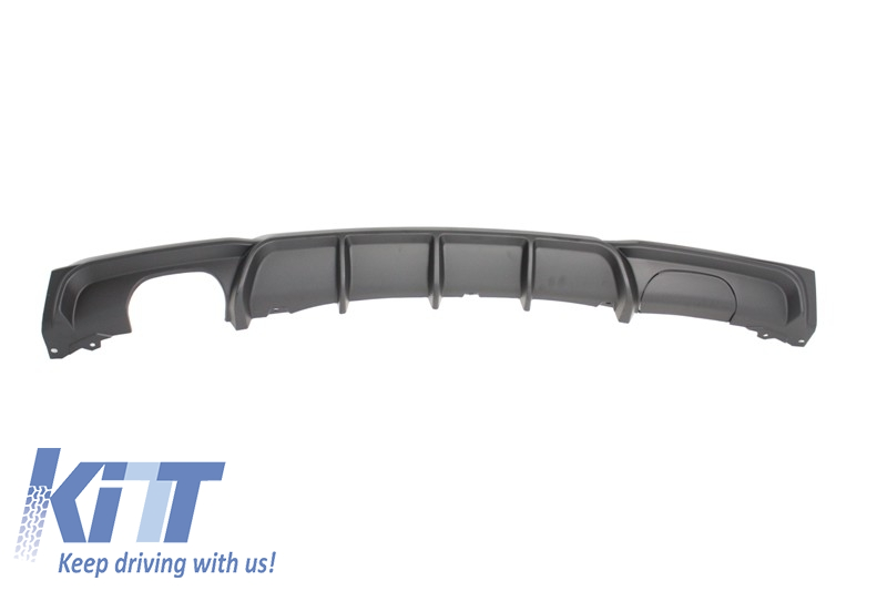 Paraurti posteriore Spoiler Valance diffusore singola / doppia uscita