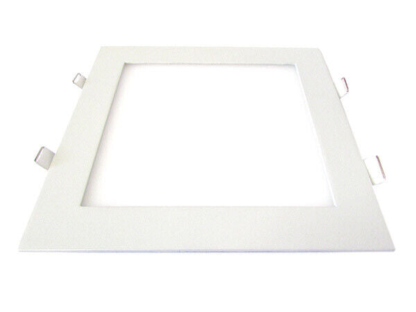 Pannello Led Plafoniera Faretto Incasso Da Soffitto Bianco Caldo 18W Quadrato