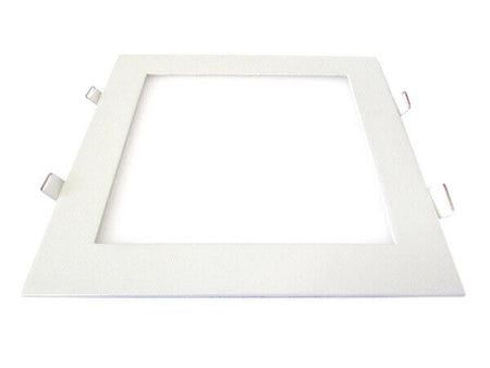 Pannello Led Plafoniera Faretto Incasso Da Soffitto Bianco Caldo 18W Quadrato