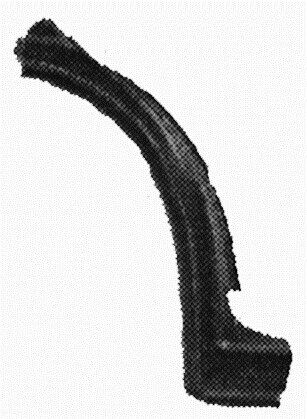Passaruota arco parafango lamierato anteriore sinistro TRANSPORTER T4 91-03